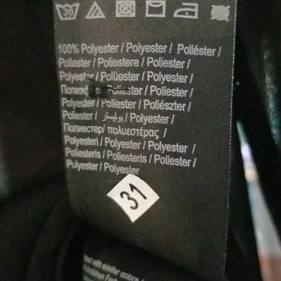 Black sheer high low tunic - Picture 5 of 5